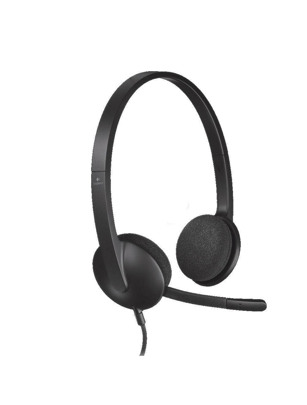 LOGITECH H340 Corded Headset - BLACK - USB
