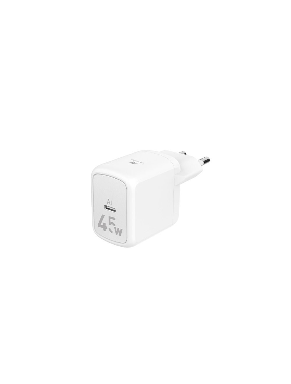 L'AVVENTO Mini GaN 45W Power Adapter with USB-C Cable 1M, White