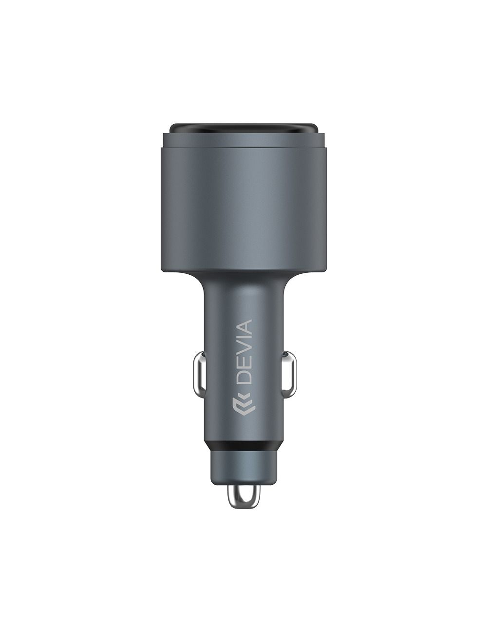 DEVIA Extreme Speed Series USB & Dual C 116W Metal Full Compatible Fast Car Charger