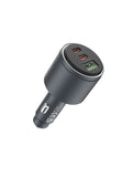 DEVIA Extreme Speed Series USB & Dual C 116W Metal Full Compatible Fast Car Charger