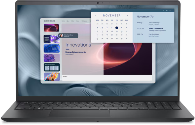 DELL  / Pro 15 Essential  / PV15250  / Intel i5-1334U / 8GB / 512GB SSD / Intel Graphics / 15.6 FHD / Free DOS / PV15250-I5-FD