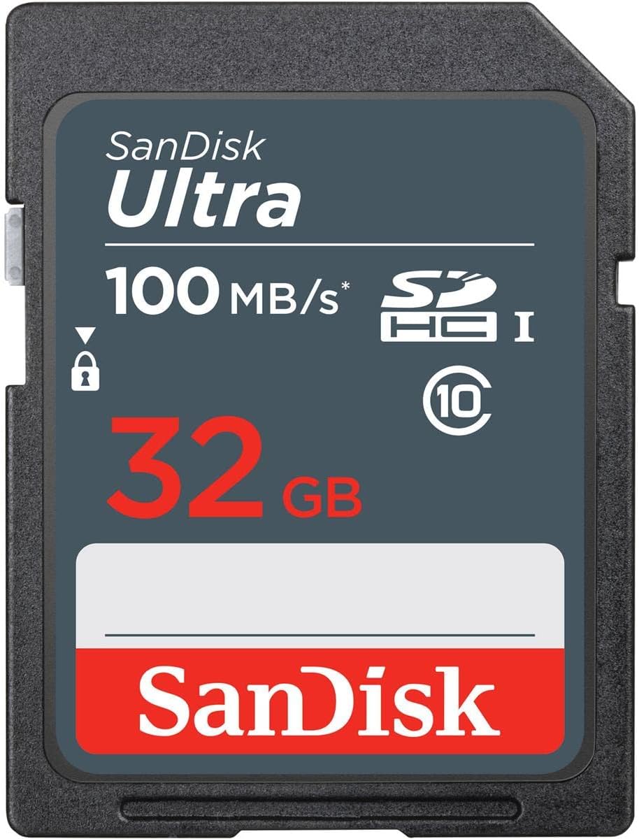 SanDisk Ultra 32GB SDHC Memory Card 120MB/s