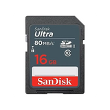 SanDisk Ultra 16GB SDHC Memory Card 80MB/s