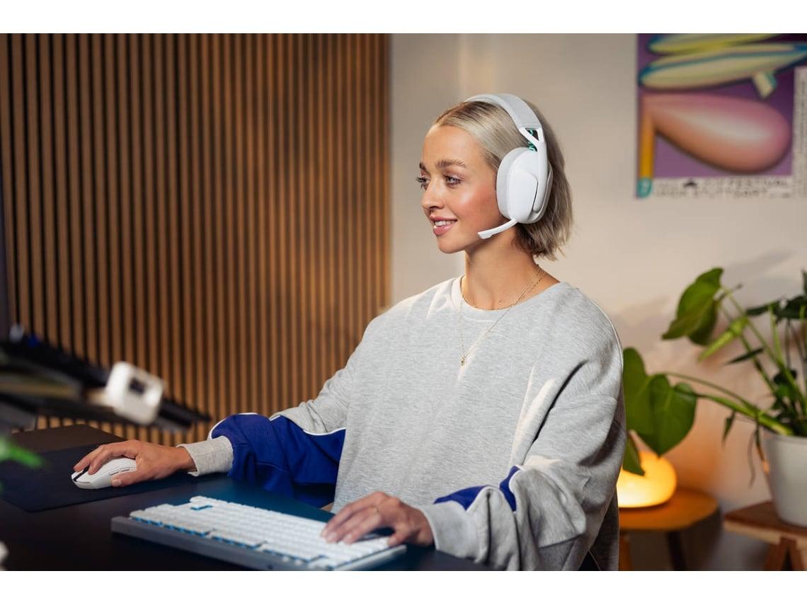 LOGITECH HEADSET PC-G321-WHITE-2.4GHZ/BT